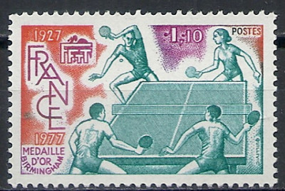 1977 r. Francja Mi  2052**