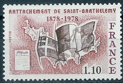 1978 r. Francja Mi 2059**