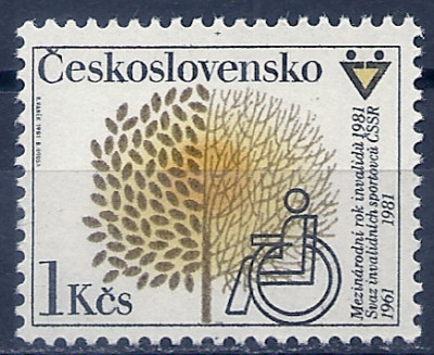 1981 r Czechosłowacja Mi 2594**
