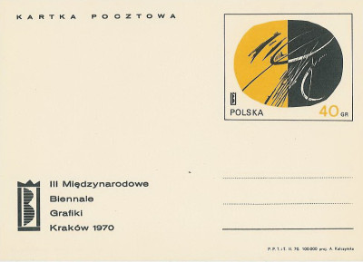 Cp 441 : III Mn. Biennale Grafiki