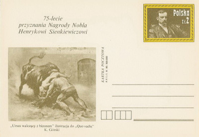 Cp 750 : Nagroda Nobla H.Sienkiewicz