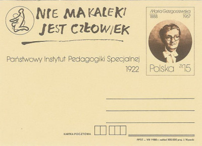 Cp 981 s.88.VIII : 100 r.ur. Marii Grzegorzewskiej