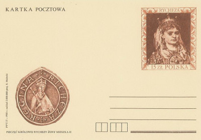 Cp 986 : Poczet kr&oacute;l&oacute;w polskich Rycheza