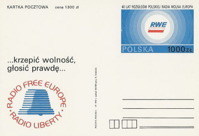 Cp. 1021 : 40 lat rozgłośni RWE