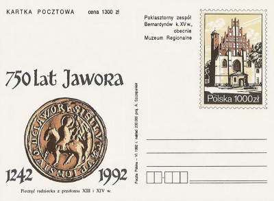 Cp. 1025 : 750 lat Jawora
