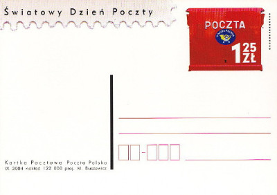 Cp. 1361 : Światowy Dzień Poczty