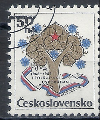 1988 r Czechosłowacja Mi 2989**kas