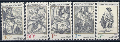 1982 r Czechosłowacja Mi 2658 - 2662**