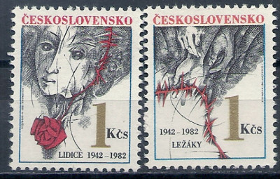 1982 r Czechosłowacja Mi 2664 - 2665**