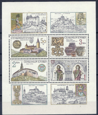 1982 r Czechosłowacja Ark 2668 - 2671**
