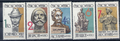 1982 r Czechosłowacja Mi 2684 - 2688**