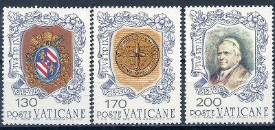 1978 Watykan Mi 719 - 721**