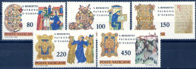 1980 Watykan Mi 758 - 762**