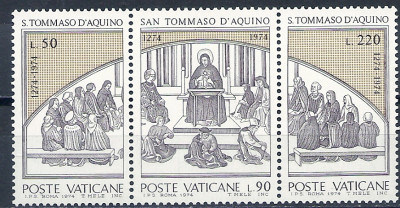 1974 r Watykan Mi 639 - 641**