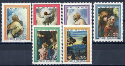 1976 r Watykan Mi 682 - 687**
