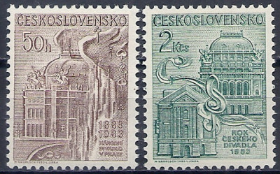 1983 r Czechosłowacja Mi 2732 - 2733**