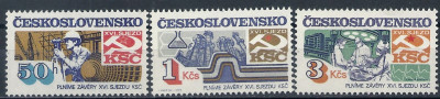 1983 r Czechosłowacja Mi 2727 - 2729**