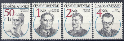 1984 r Czechosłowacja Mi 2760 - 2763**