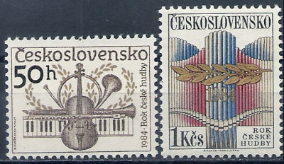 1984 r Czechosłowacja Mi 2764 - 2765**