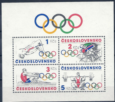 1984 r Czechosłowacja Blok 60**