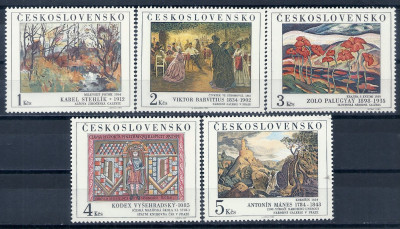 1984 r Czechosłowacja Mi 2786 - 2790**