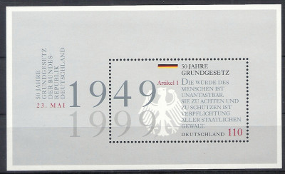 1999 r Niemcy Blok 48**