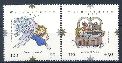 1999 r Niemcy Mi 2084 - 2085**