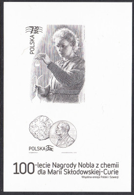 Blok 233 ND czarnodruk** 100-lecie Nagrody