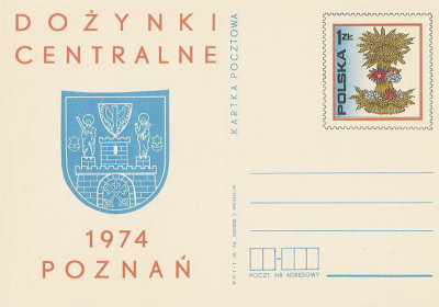 Cp 616 : Dożynki Centralne w Poznaniu