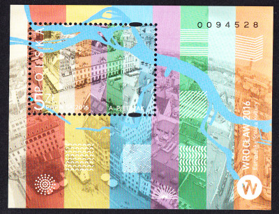  Blok 283 czysty** Wrocław Europejska Stolica