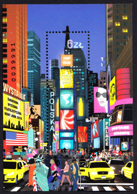 Blok 290 czysty** Światowa Wystawa