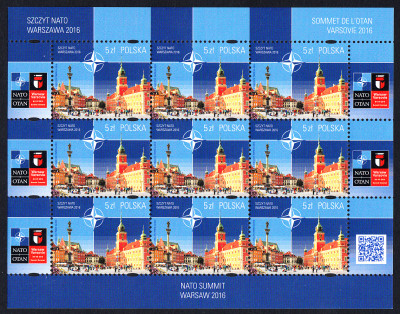 Fi 4696 Arkusik czysty** Szczyt NATO w Warszawie