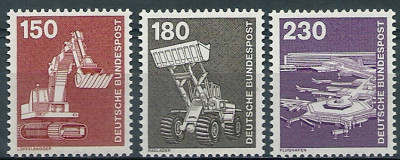 1978 r Niemcy Mi 992 - 994**