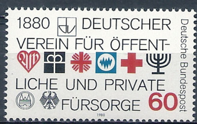 1980 r Niemcy Mi 1044**