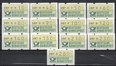 1980 r Niemcy Mi 1068 - 1081**