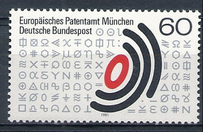 1981 r Niemcy Mi 1088**