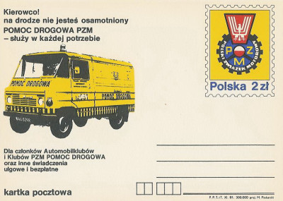 Cp 800 : Pomoc drogowa PZMot