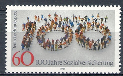 1981 r Niemcy Mi 1116**