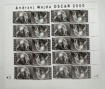 ARKUSZ Fi 3671 ** ANDRZEJ WAJDA - Oskar 2000