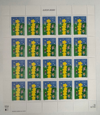 Arkusz Fi 3681 ** 2000r. Europa CEPT.