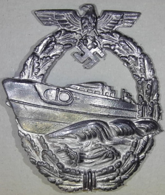 Odznaka Kriegmarine E-Boat firmy Schwerin 2. wz&oacute;r