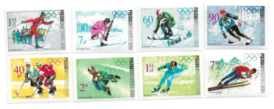 Polska - seria 1673-1680 ** MNH