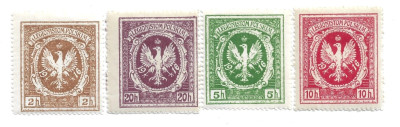 Polska - Winietki naśladownictwo ** MNH