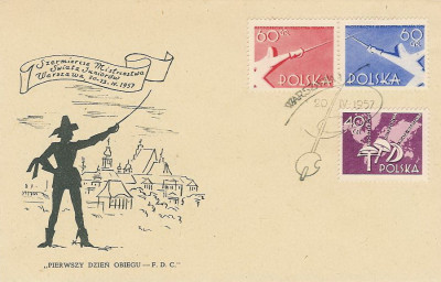 FDC 860-62: Młodzieżowe MŚ w Szermierce