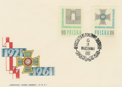 FDC 1115-16: Powstania Śląskie