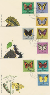 FDC 1650-58 #3: Motyle