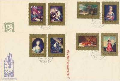 FDC 1661-68 #4: Malarstwo europejskie