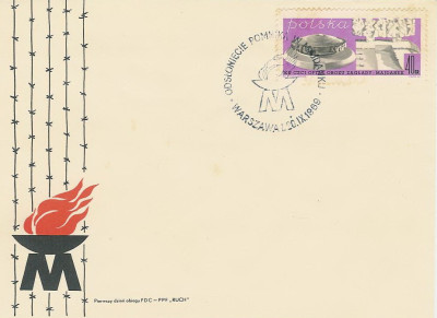 FDC 1803: Pomnik na Majdanku