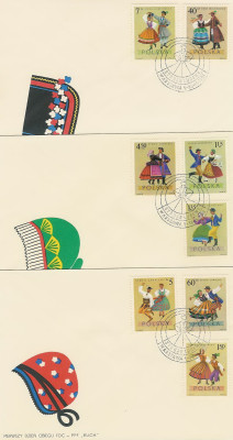 FDC 1804-11 #3: Stroje ludowe