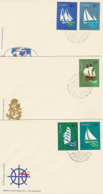 FDC 2170-74 #3: Polskie żaglowce